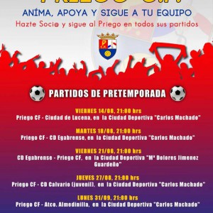 Pretemporada Priego CF