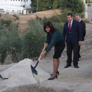 Primera piedra nuevo cuartel de la Guardia Civil de Priego de Córdoba