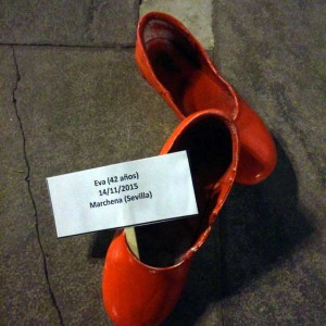 Acto contra violencia de género IU