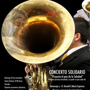 Cartel Concierto Banda Sinfónica Soledad Coronada