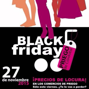 Black Friday en Priego de Córdoba