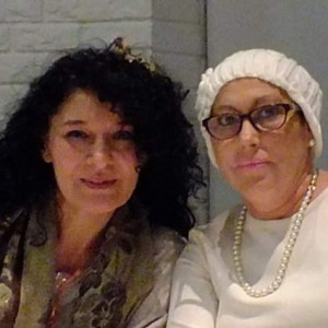 Laly Alcaide y Yolanda Palomo