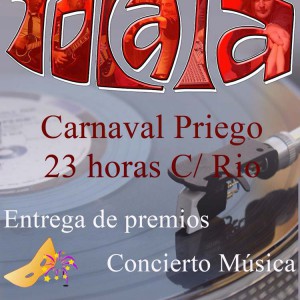 Cartel Concierto Carnaval 2016