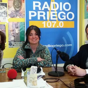 Ana Rogel y José Manuel Mármol en Radio Priego