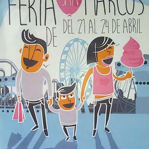 Cartel Feria San Marcos 2016 Priego de Córdoba