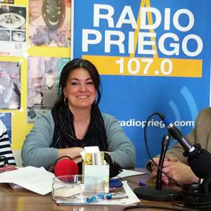 Paqui Mantas y José Manuel Mármol en Radio Priego