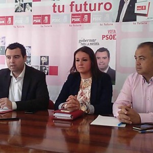 Rueda de prensa PSOE Priego