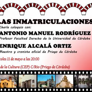 Charla Coloquio Inmatriculaciones