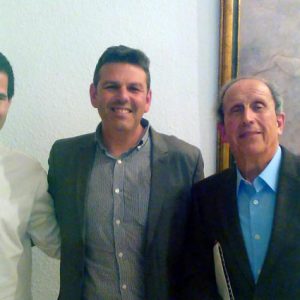 David López, Antonio Manuel Rodríguez y Enrique Alcalá