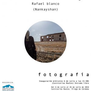 Cartel Exposición Rafael Blanco