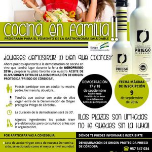 Cartel Cocina en Familia