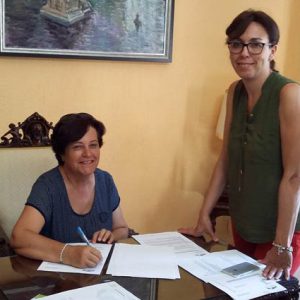 Firma Convenios Albasur y Feras