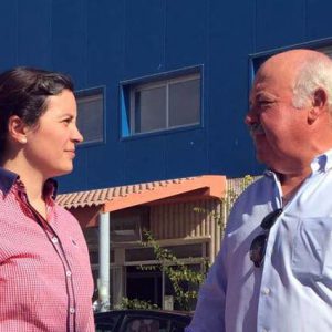 Cristina Casanueva y Jesús Aguirre