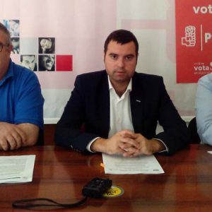 Rueda de prensa PSOE Priego