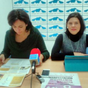 María Luisa Ceballos y María del Carmen Pacheco
