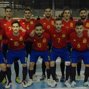 Rafa López en la Selección Española de Fútbol Sala