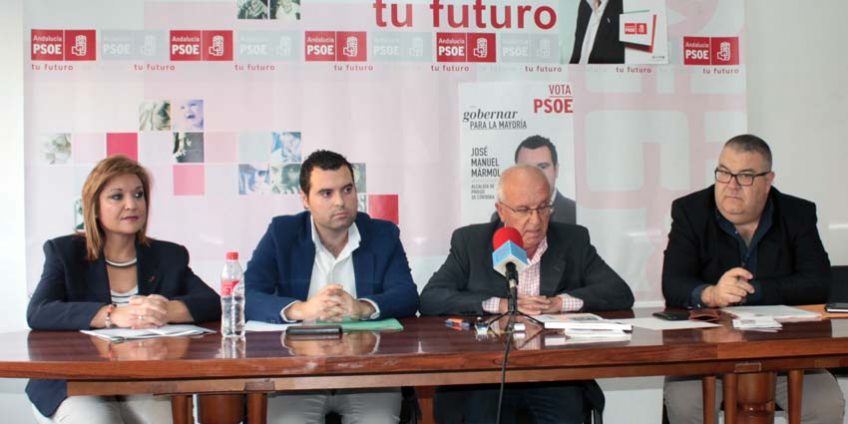 Rueda de prensa PSOE Priego