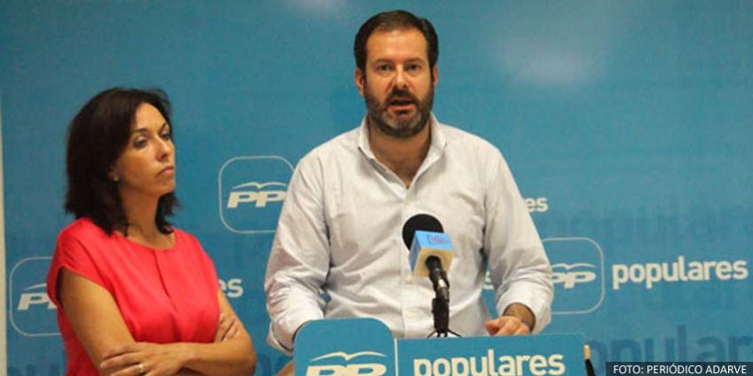 María Luisa Ceballos y Adolfo Molina