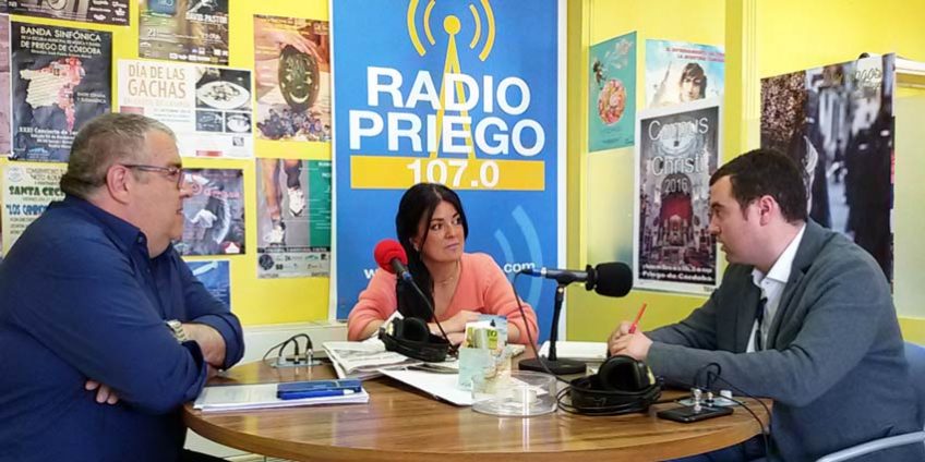 José Manuel Mármol y Toni Musachs en Radio Priego