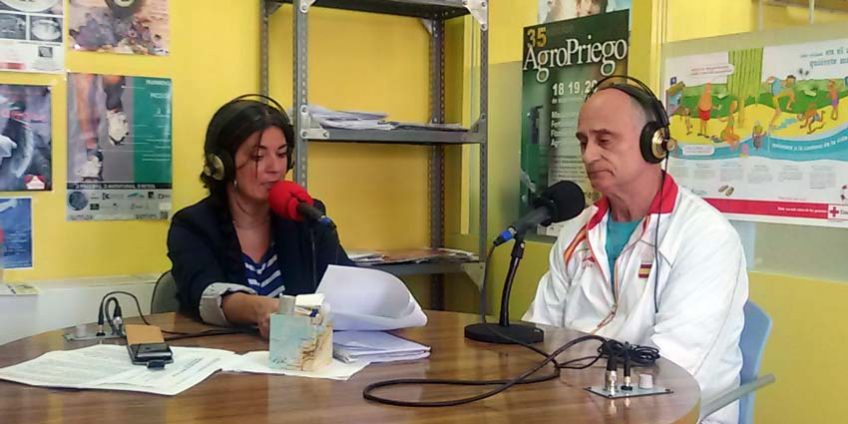 Luis Calvo en Radio Priego