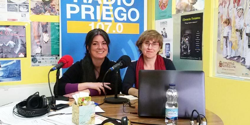 María Caballero en Radio Priego