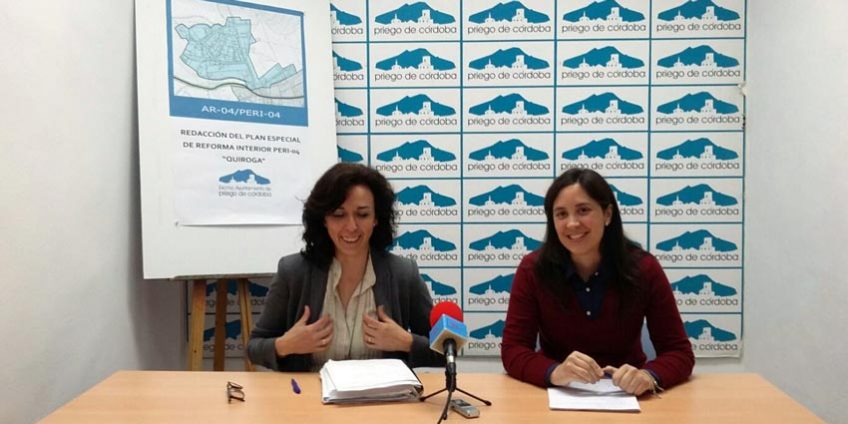 María Luisa Ceballos y Cristina Casanueva