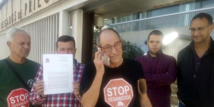 Stop Desahucios en los juzgados de Priego